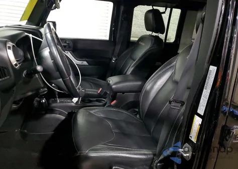 2016 Jeep Wrangler Unlimited Sahara из США, поврежденный, VIN 1C4HJWEGXGL347207